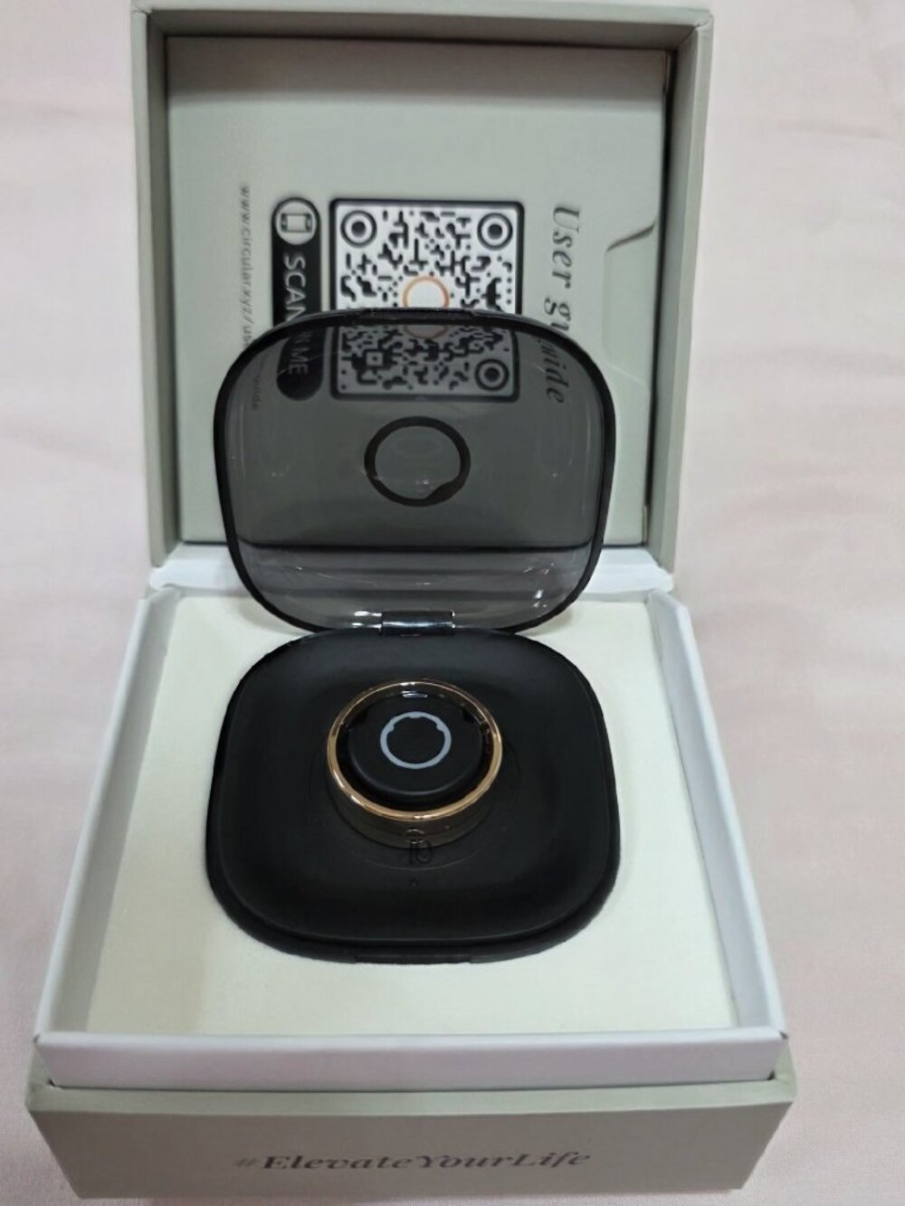 Circular Ring 2 Smart Rose Gold Size 10 Sleep Tracker + Charger Case